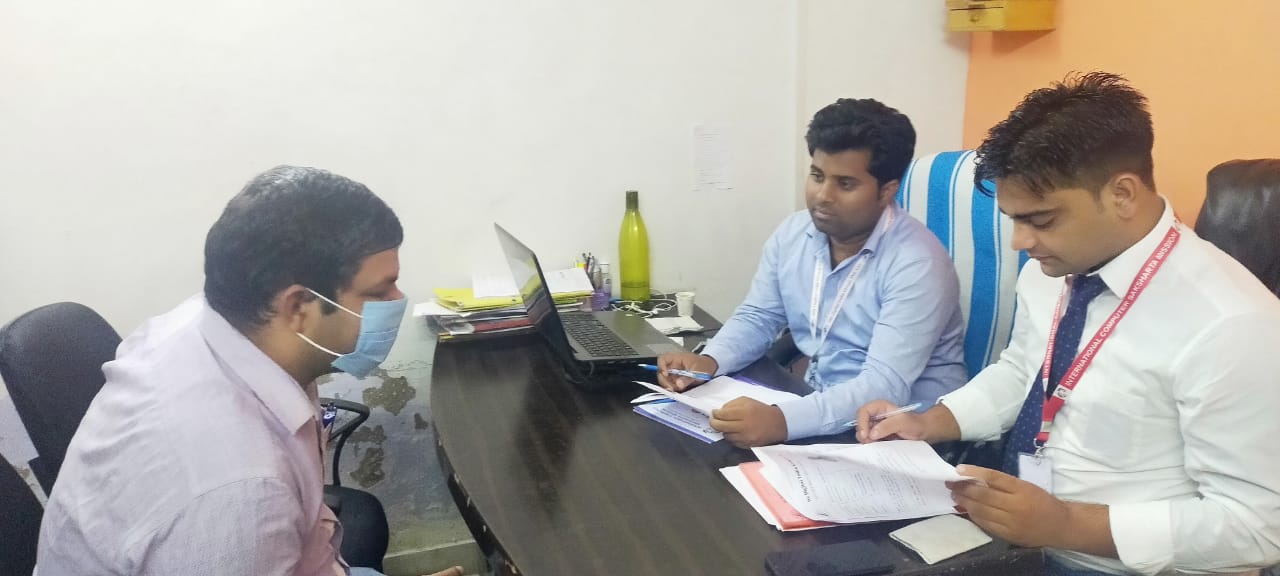 ICSM New Team Interview In sanjay palace agra U.P